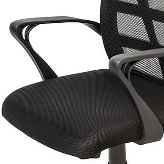 Vienna Gas Lift Office Chair - Black