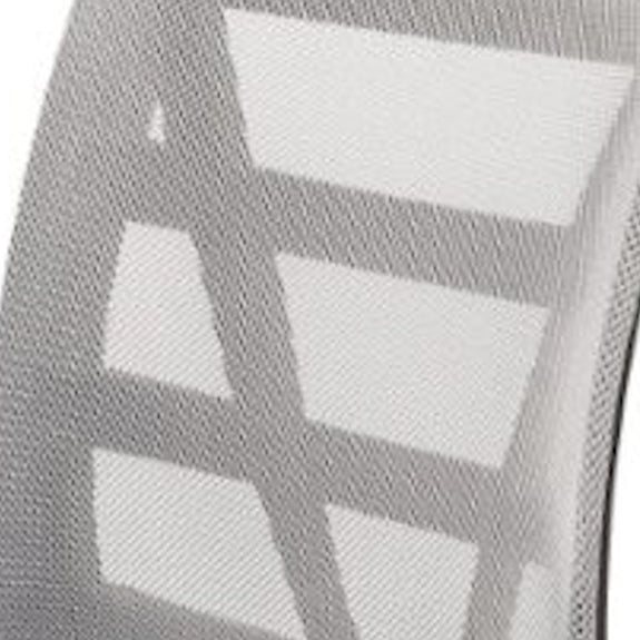 Vienna Gas Lift Office Chair - Black/Silver