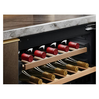 Vintec 31 Bottle Dual Zone Wine Fridge Cabinet - Panel Ready