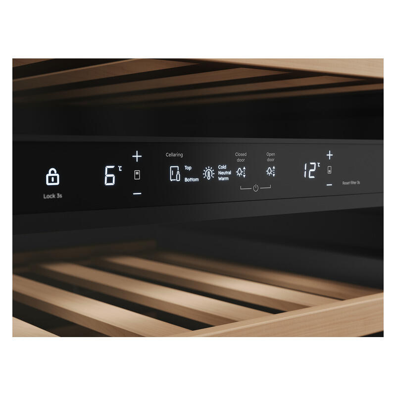 Vintec 31 Bottle Dual Zone Wine Fridge Cabinet - Panel Ready