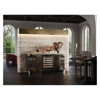 Vintec 41 Bottle Single Zone Wine Fridge Cabinet - Black