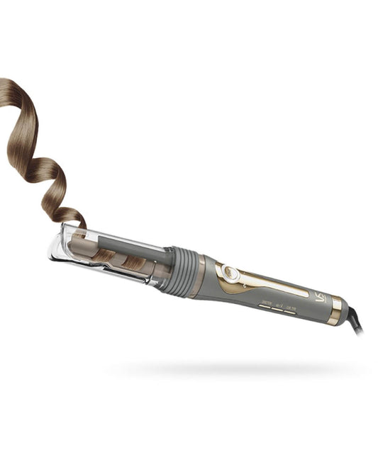 VS Sassoon Curl Secret Ceramic Auto Curler - Metallic Grey/Gold