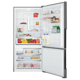 Westinghouse 496-Liter Bottom Mount Refrigerator - Black Stainless Steel