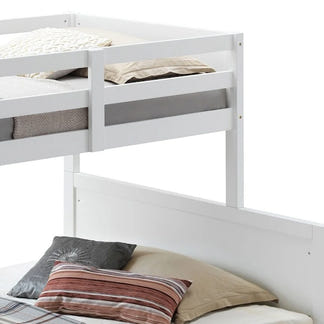 Welling Single Over Double Bunk Bed - White