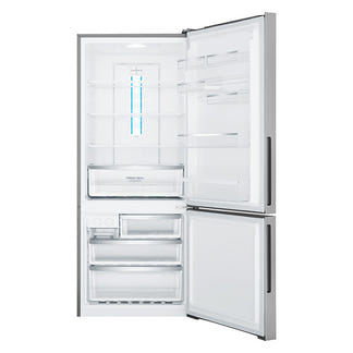 Westinghouse 425 Litre Bottom Mount Refrigerator - Arctic Silver