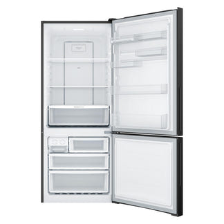 Westinghouse 425L Bottom Mount Fridge Freezer - Charcoal Black