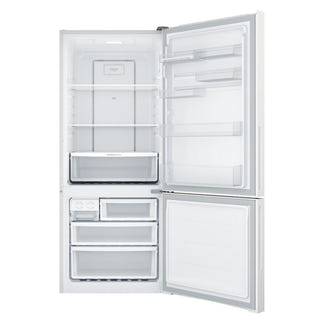 Westinghouse 425L Bottom Mount Fridge Freezer - White