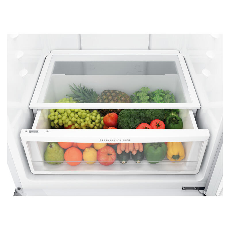 Westinghouse 425L Bottom Mount Fridge Freezer - White