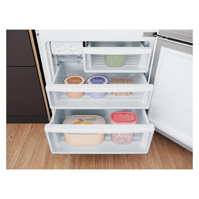 Westinghouse 425L Bottom Mount Fridge Freezer - White