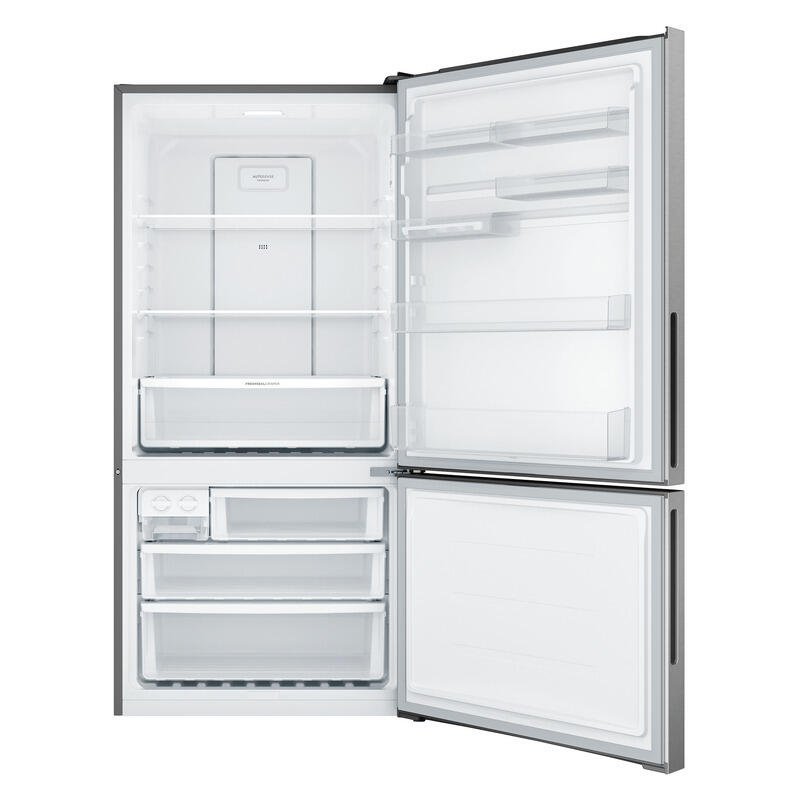 Westinghouse 496L Bottom Mount Fridge Freezer - Silver