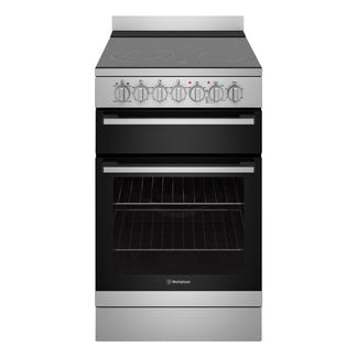 Westinghouse 54cm Freestanding Electric Cooker - Stainless Steel