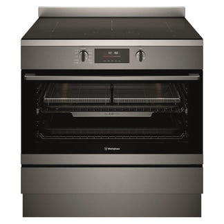 Westinghouse 90cm Freestanding Electric Cooker - Dark Stainless Steel