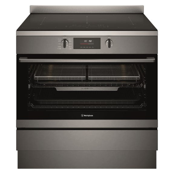 Westinghouse 90cm Freestanding Electric Cooker - Dark Stainless Steel