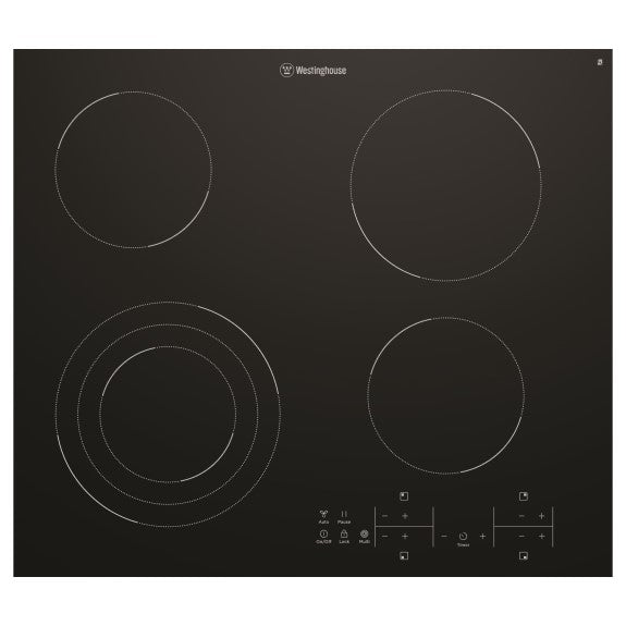 Westinghouse 60cm Ceramic 4 Zone Cooktop
