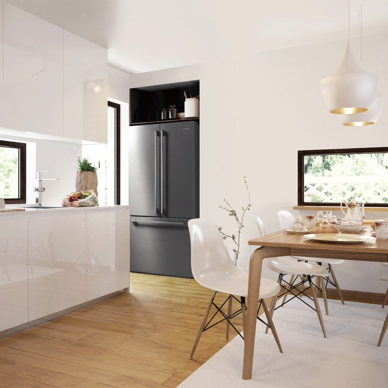 Westinghouse 491 Litre French Door Refrigerator - Dark Stainless Steel