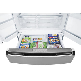Westinghouse 609 Litre French Door Refrigerator - Dark Stainless Steel
