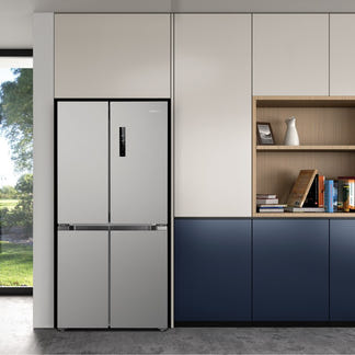 Westinghouse 493L Quad Door Fridge Freezer - Silver