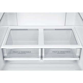 Westinghouse 493L Quad Door Fridge Freezer - Silver