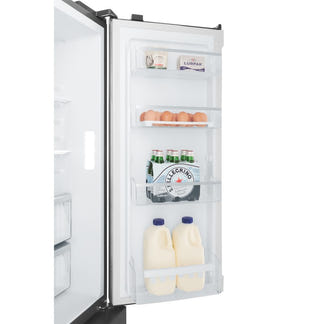 Westinghouse 564 Litre Quad Door Refrigerator with Water Tank - Matte Charcoal Black