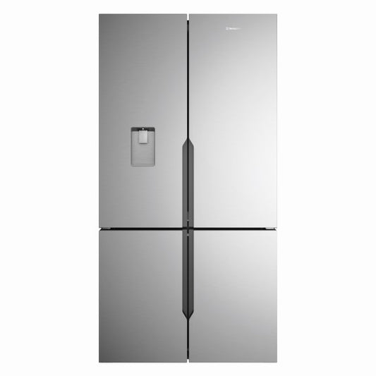 Westinghouse 564 Litre French Quad Door Refrigerator with Water Tank - Stainless Steel