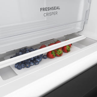 Westinghouse 609L Quad Door Fridge Freezer with Ice & Water Dispenser - Matte Black