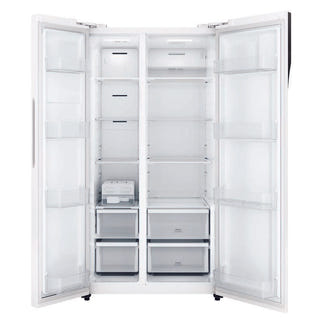 Westinghouse 624L Side by Side Refrigerator - White