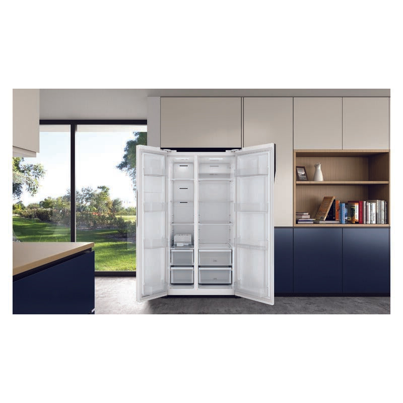Westinghouse 624L Side by Side Refrigerator - White