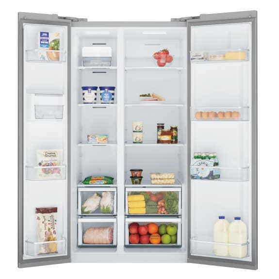 Westinghouse 624 Litre Side By Side Refrigerator - Stainless Steel