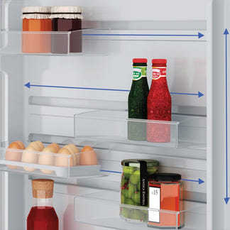 Westinghouse 312L Top Mount Refrigerator Reversible Door