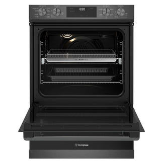 Westinghouse 60cm Multi-Function Duo Oven with Airfryer - Dark Stainless Steel