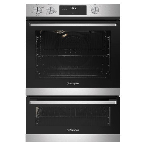 Westinghouse 60cm Multifunction Separate Grill 5 Oven - Stainless Steel
