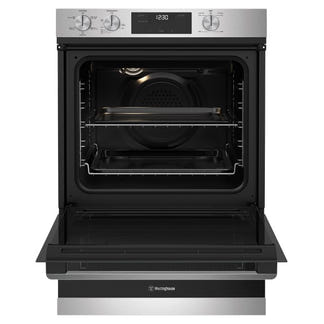 Westinghouse 60cm Multifunction Separate Grill 5 Oven - Stainless Steel