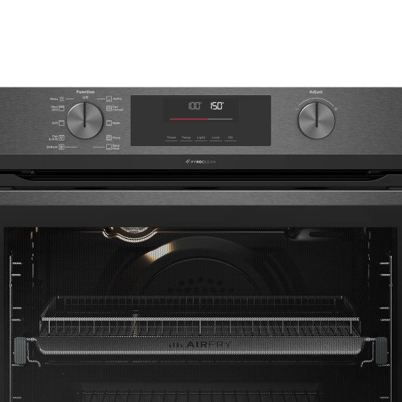 Westinghouse 60cm Multi-function Pyrolitic Oven with Airfry - Dark Stainless Steel