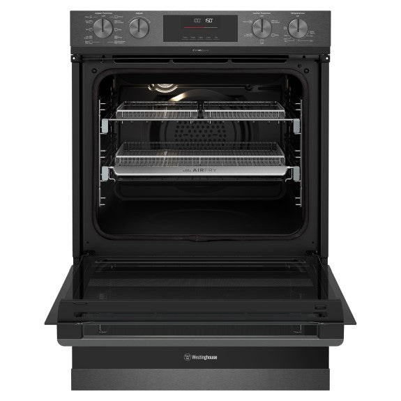 Westinghouse 60cm Multi-Function Pyro Oven - Dark Stainless Steel