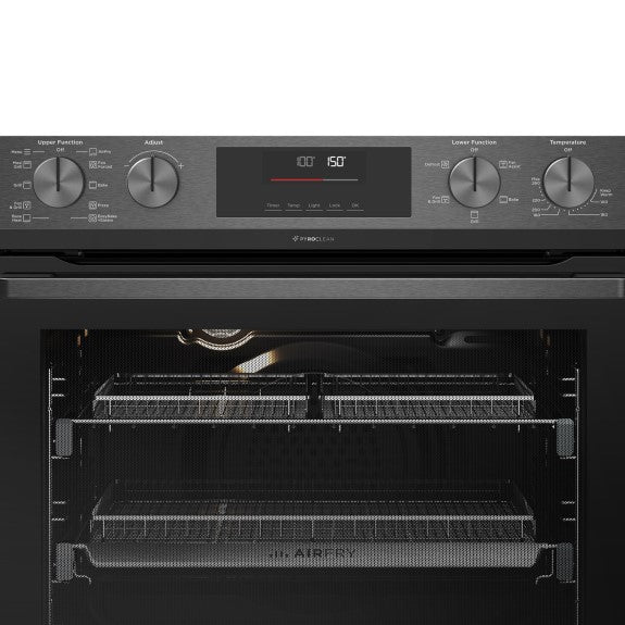 Westinghouse 60cm Multi-Function Pyro Oven - Dark Stainless Steel