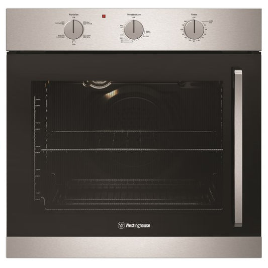 Westinghouse 60cm Multi-Function Side Opening Oven - Stainless Steel