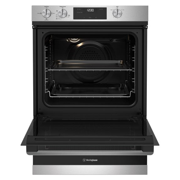Westinghouse 60cm Multi Function Gas Oven with Separate Grill - Stainless Steel