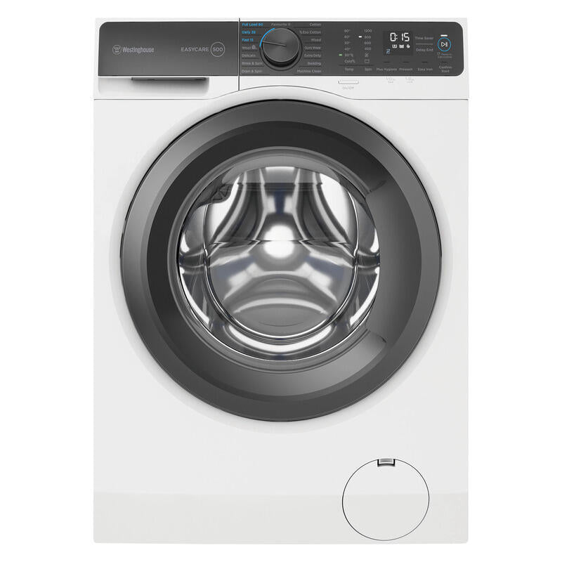 Westinghouse 8kg Front Load Washing Machine - White (EasyCare 500)