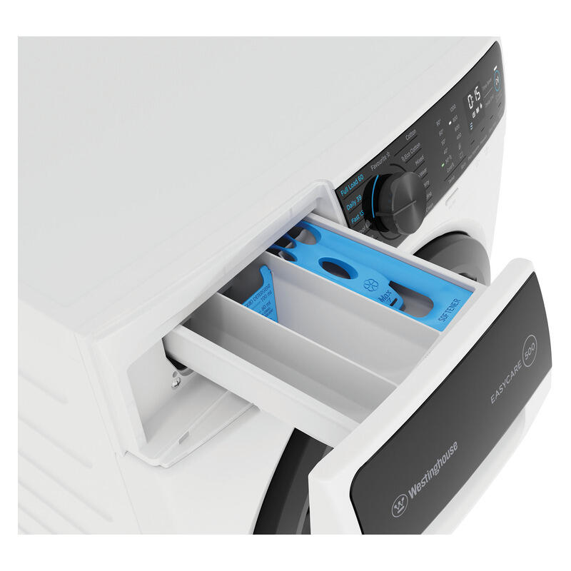 Westinghouse 8kg Front Load Washing Machine - White (EasyCare 500)