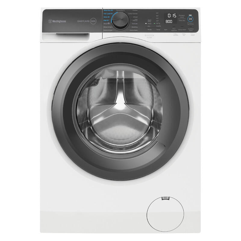 Westinghouse 9kg + 5kg Front Load Washing Machine & Dryer Combo - White