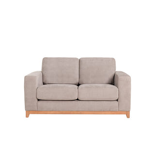 Willow 2 Seater Fabric Sofa - Light Grey