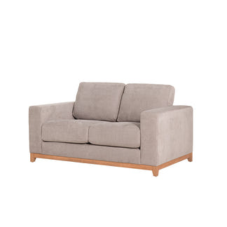 Willow 2 Seater Fabric Sofa - Light Grey