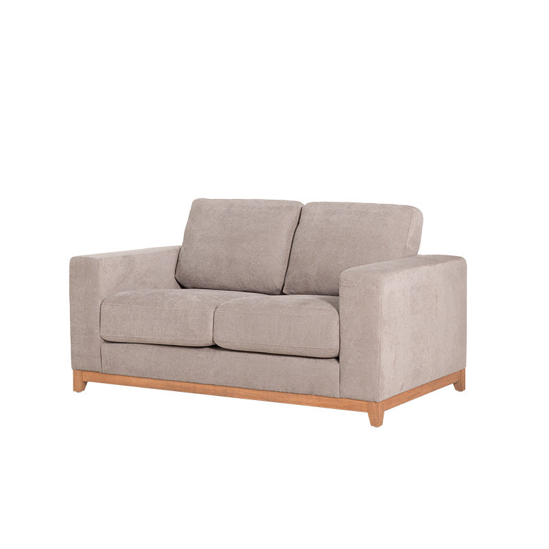 Willow 2 Seater Fabric Sofa - Light Grey