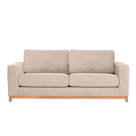Willow 3.5 Seater Fabric Sofa - Champagne