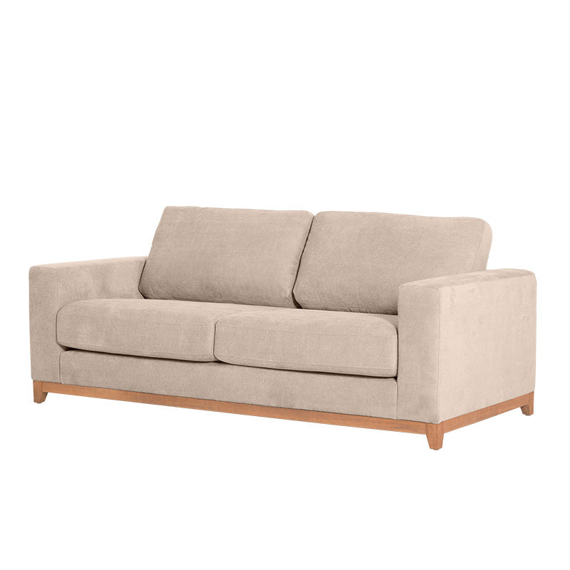 Willow 3.5 Seater Fabric Sofa - Champagne