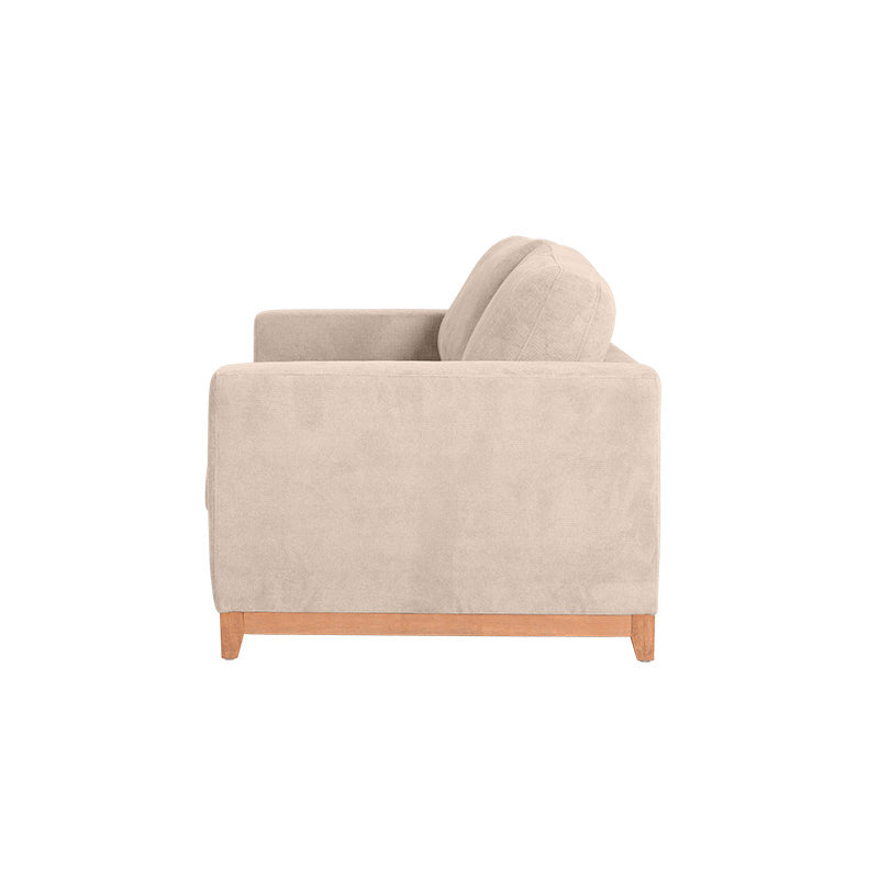 Willow 3.5 Seater Fabric Sofa - Champagne