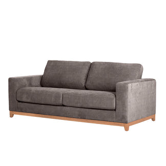 Willow 3.5 Seater Fabric Sofa - Dark Grey