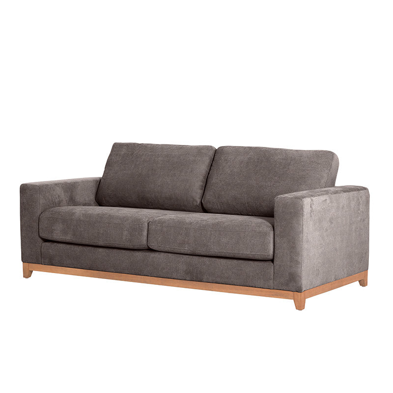 Willow 3.5 Seater Fabric Sofa - Dark Grey