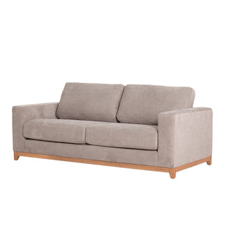 Willow 3.5 Seater Fabric Sofa - Light Grey