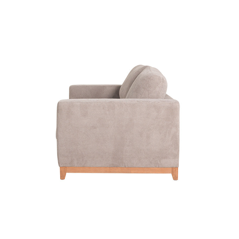 Willow 3.5 Seater Fabric Sofa - Light Grey